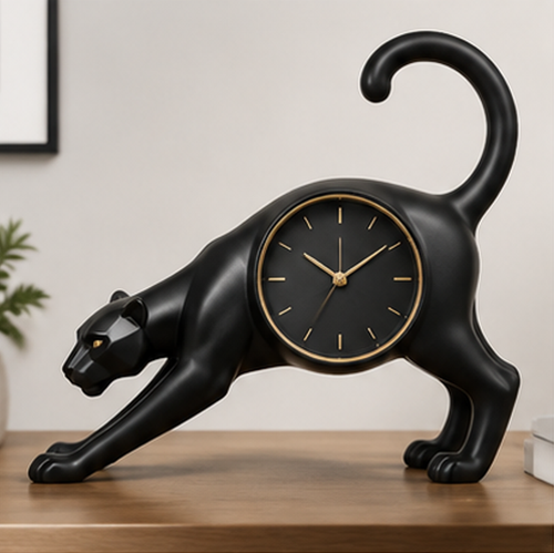 ORISVEULO® Black Cat Silhouette Clock