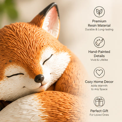 ORISVEULO® Sleeping Fox Home Decor Figurine
