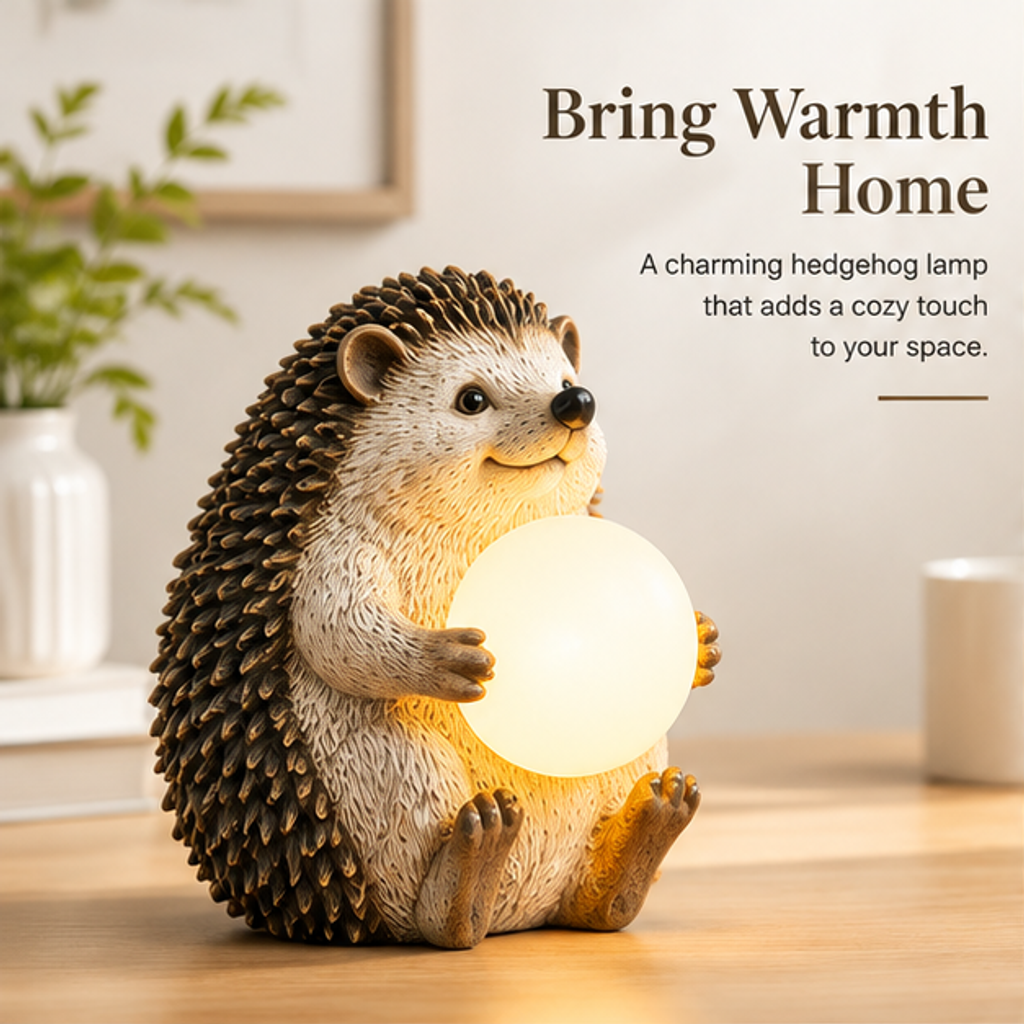 ORISVEULO® Hedgehog Table Lamp