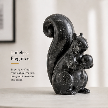 ORISVEULO® Black Squirrel Sculpture