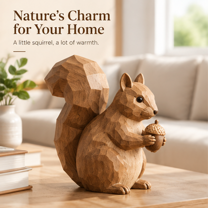 ORISVEULO® Squirrel Figurine with Acorn