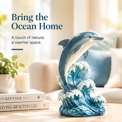 ORISVEULO® Dolphin Wave Figurine