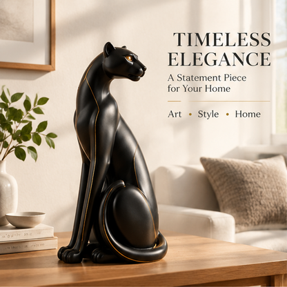 ORISVEULO® Black Cat Sculptural Figurine
