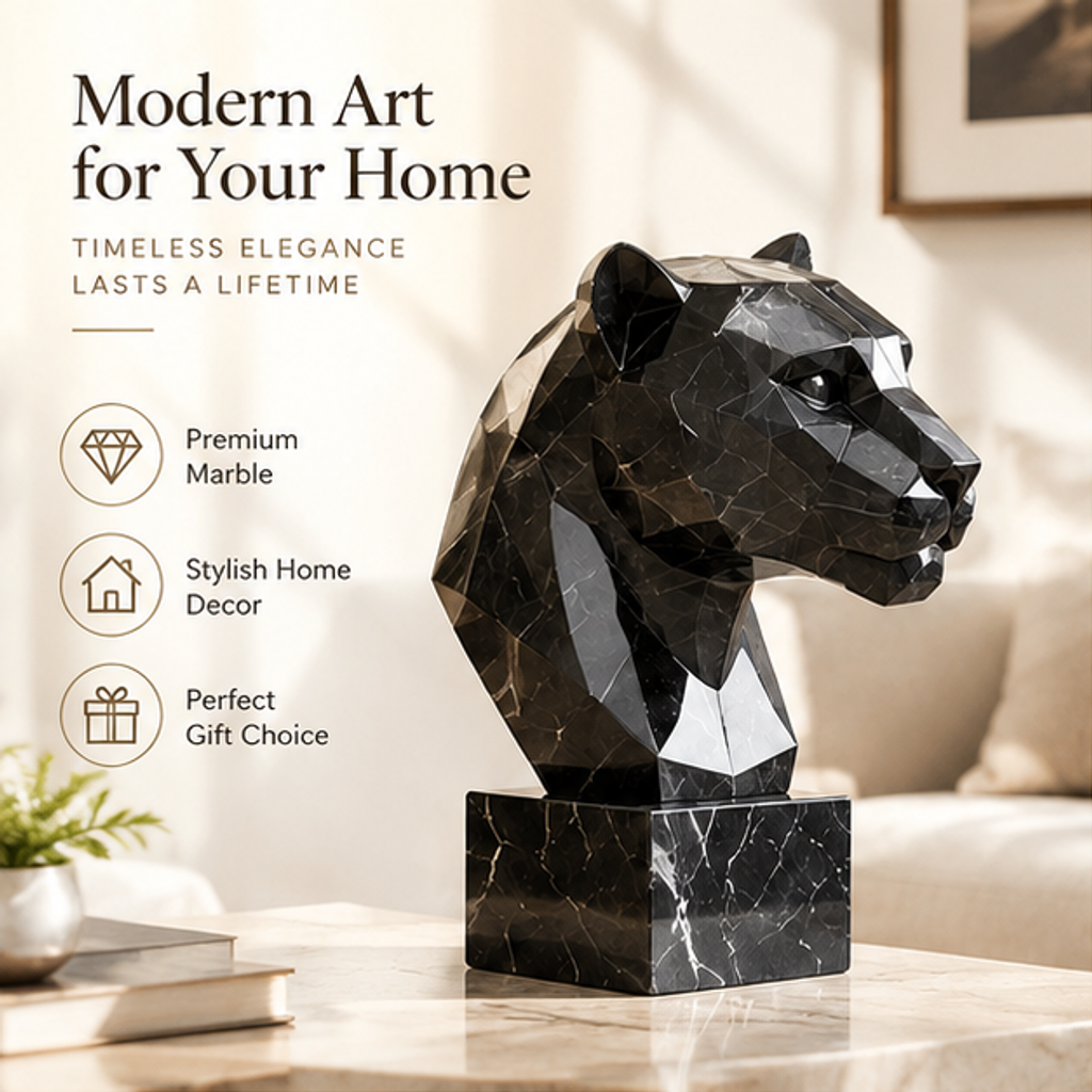 ORISVEULO® Geometric Horse Sculpture