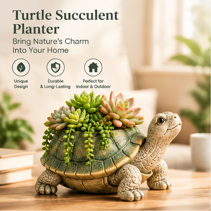 ORISVEULO® Turtle Succulent Planter