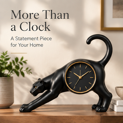 ORISVEULO® Black Cat Silhouette Clock