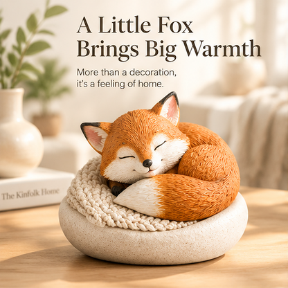 ORISVEULO® Sleeping Fox Home Decor Figurine