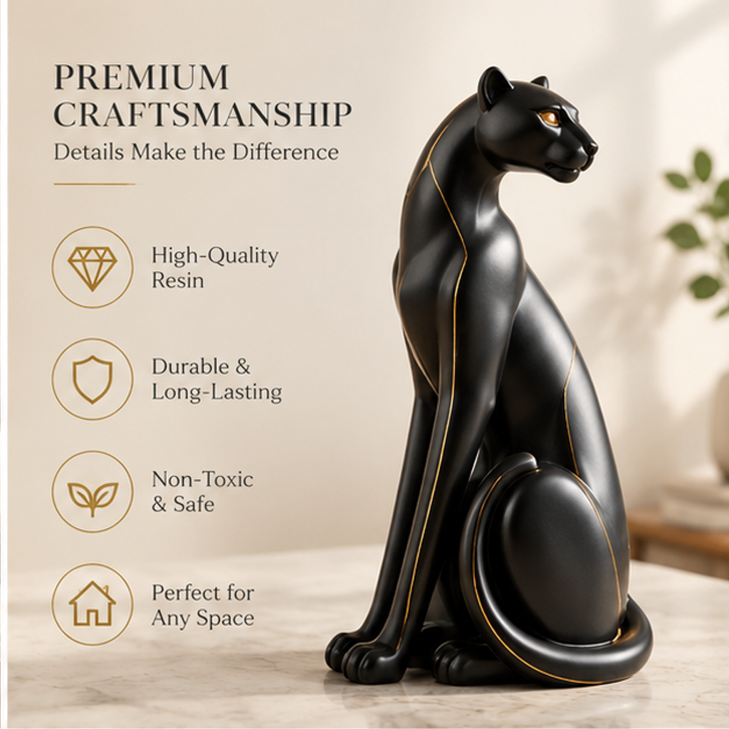 ORISVEULO® Black Cat Sculptural Figurine