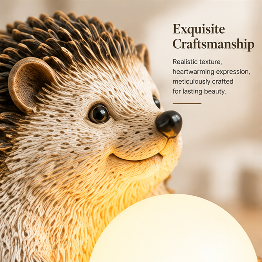 ORISVEULO® Hedgehog Table Lamp