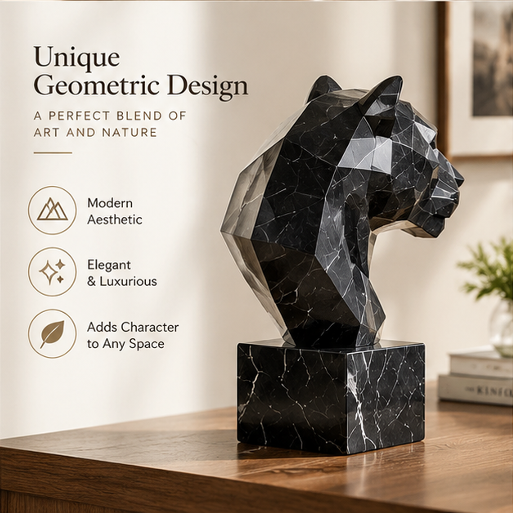 ORISVEULO® Geometric Horse Sculpture