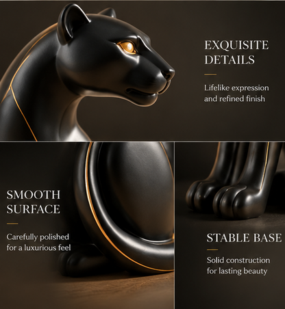 ORISVEULO® Black Cat Sculptural Figurine