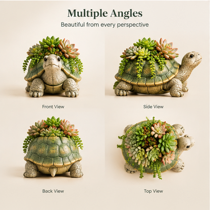 ORISVEULO® Turtle Succulent Planter