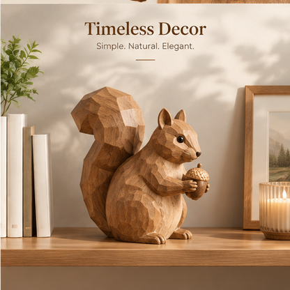 ORISVEULO® Squirrel Figurine with Acorn