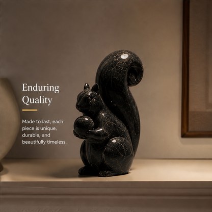 ORISVEULO® Black Squirrel Sculpture