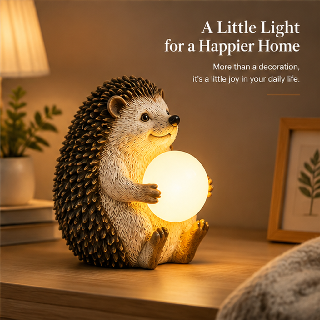 ORISVEULO® Hedgehog Table Lamp